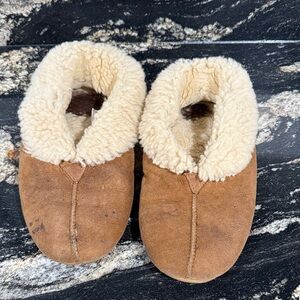 UGG Brown Slippers with Cream Lining
